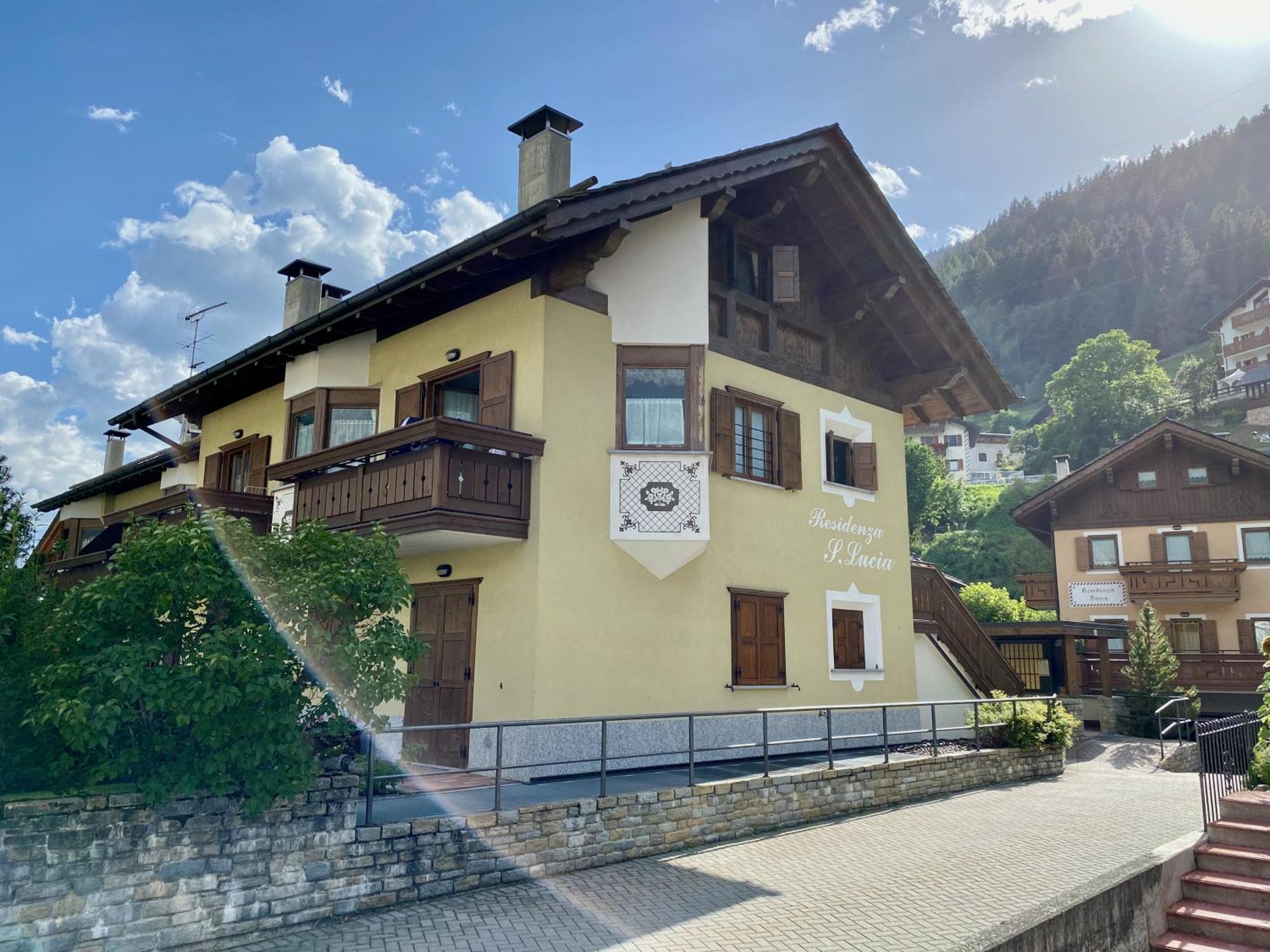 Appartamento In Residence Santa Lucia Bormio Buitenkant foto